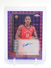 COLLIN MURRAY-BOYLES 2025-26 TOPPS CHROME PURPLE GEOMETRIC RC AUTO /75 Q4434