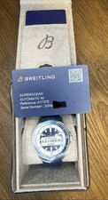 NEW Breitling Super Ocean 42 A17375 Box, Papers, NEVER WORN MSRP $5700 💯 Auth!!