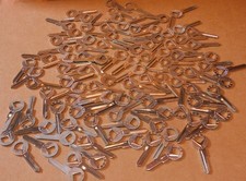 Lot Of 100 Ford Trunk Blank Uncut Keys 1950s To 1970s 
