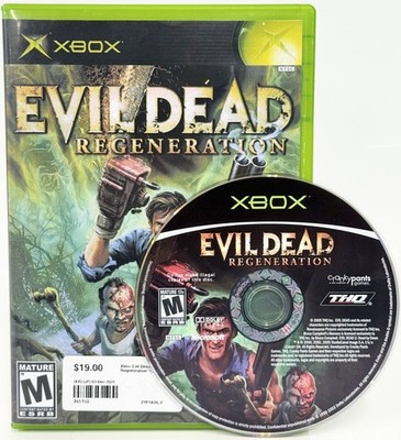 Evil Dead Regeneration for Xbox Original Console 