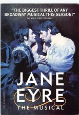 Postcard Jane Eyre The Musical Advertisement