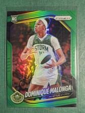 Dominique Malonga Rookie Green Prizm #116 Storm RC 2025 Panini Prizm WNBA