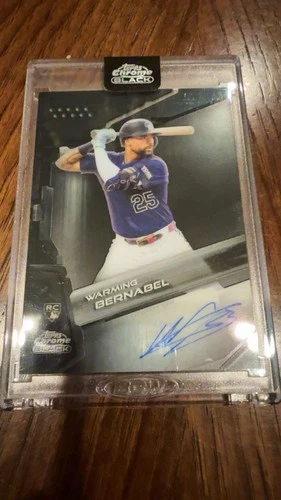 2026 Topps Chrome Black Warming Bernabel Chrome Black Autographs (RAW)