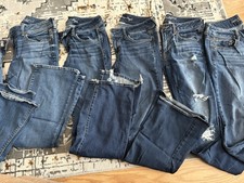 American Eagle Outfitters Assorted Blue Jeans...