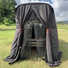 SUV Tailgate Shelter Tent Privacy Shelter Waterproof Black Portable Changing ...