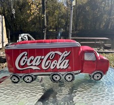 2002 Coca Cola Plush Delivery Truck 10"x3"x4", Soft & supple Polyester material