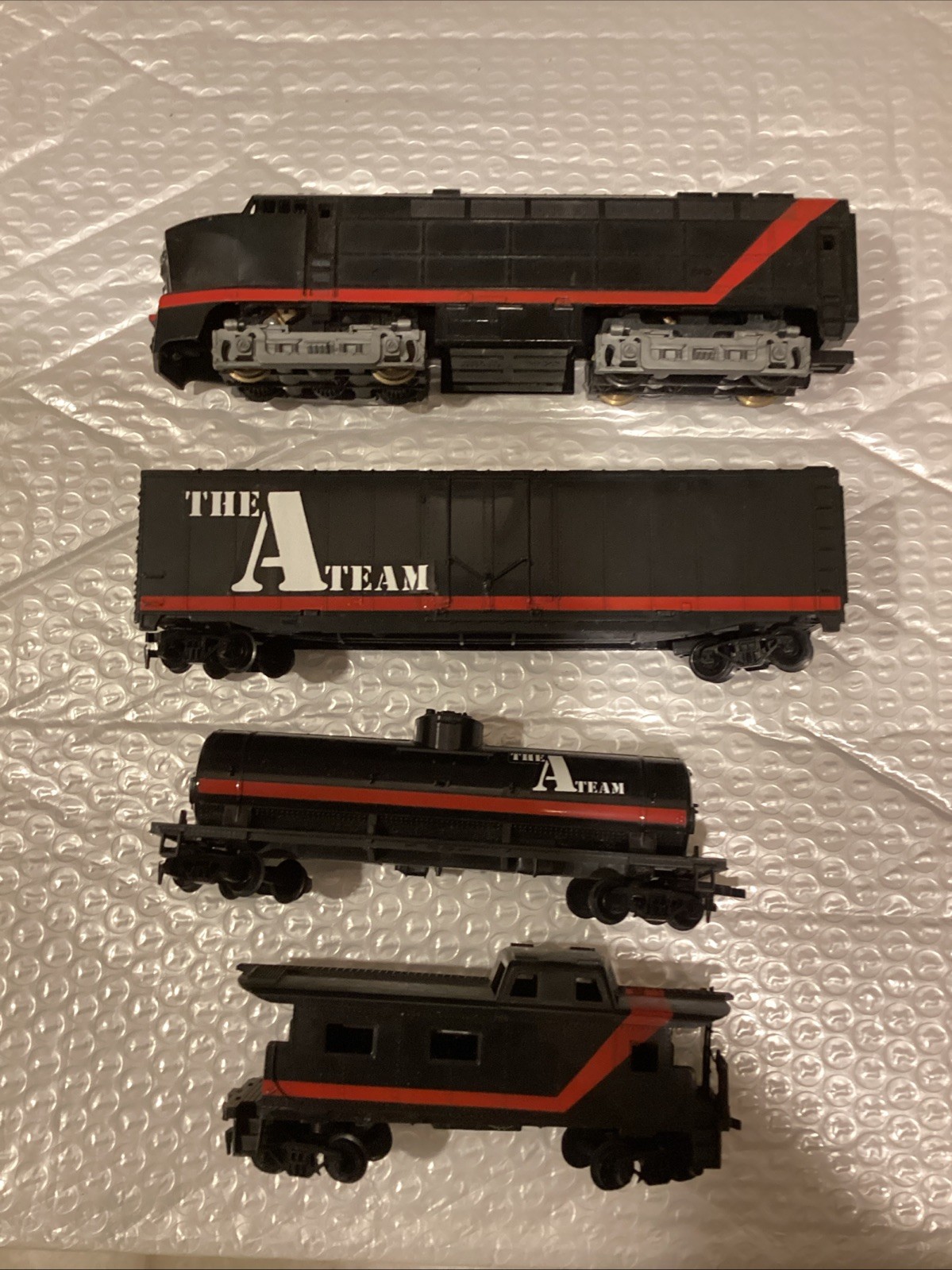 Tyco A Team HO Scale Locomotive Train Set Ho Train Lot