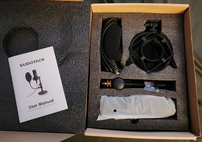 Sudotack ST-810 USB Podcast Condenser Microphone Kit