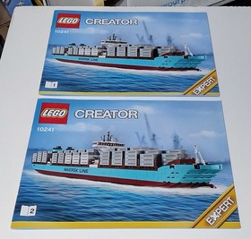 LEGO 10241 Maersk Line Triple-E CREATOR Expert Complete Genuine