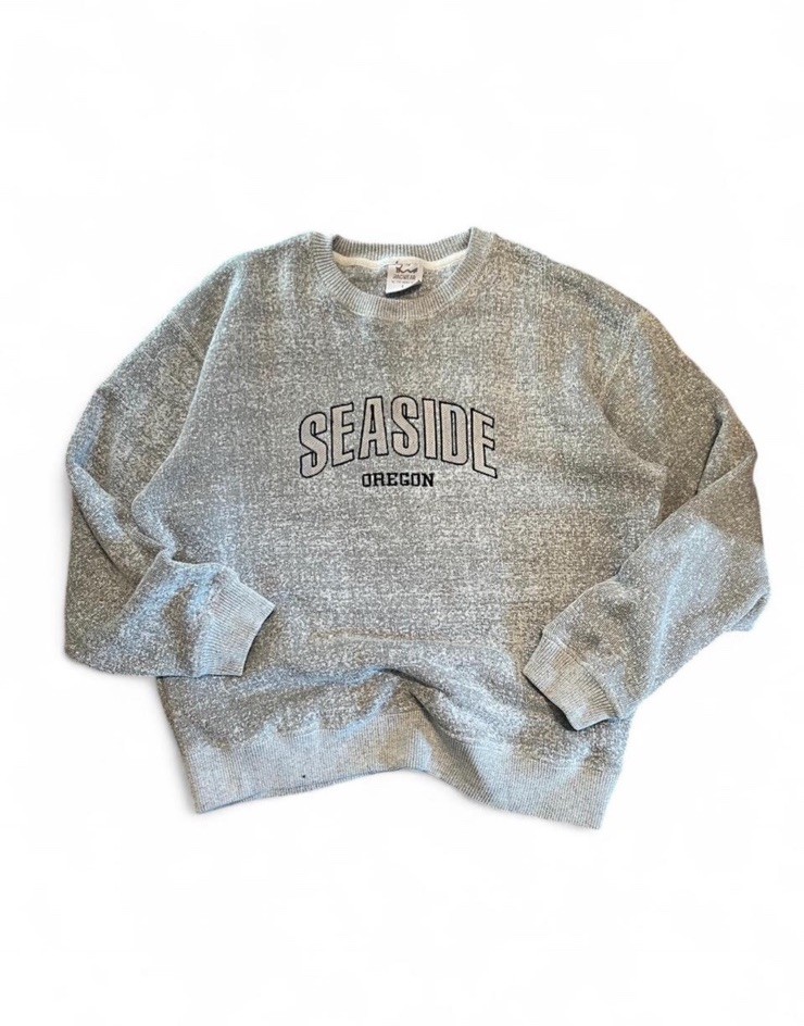 Vintage Seaside Oregon Crewneck Sweatshirt Mens L 90s