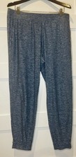 32 Degrees Cool Women  s L Pull On Pants Lounge Activewear Pockets - Navy