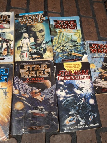 STAR WARS X-WING Lot Of 7 With Extras Michael Stackpole & Aaron Allston ...