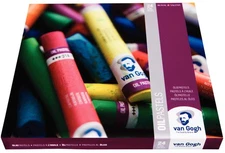 Oil Pastel, Round Full Stick, 24-Piece Set