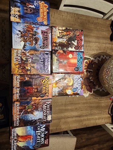 The Wheel Of Time (Robert Jordan & Brandon Sanderson) Book Lot 2-4,7,9-10,12-14 - Picture 10 of 10
