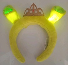 Original Shrek Adventure London UK Fiona ears-that light up Plush Headband
