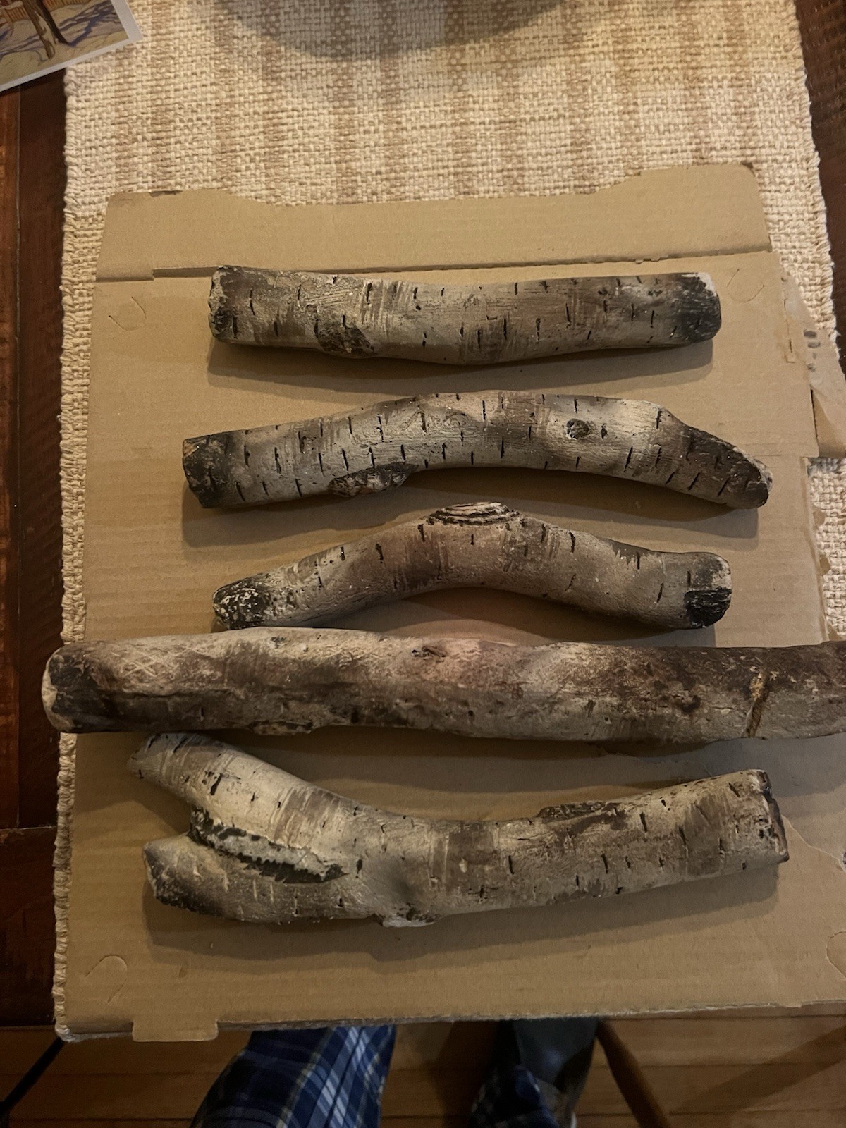 Ceramic Pellet Stove Log Set