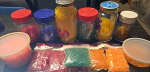 Massive Vintage Propeller Bead Lot