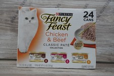 Purina Fancy Feast Chicken and Beef Classic Pate 3 Ounce (Pack of 24), Other  8.22 per gallon