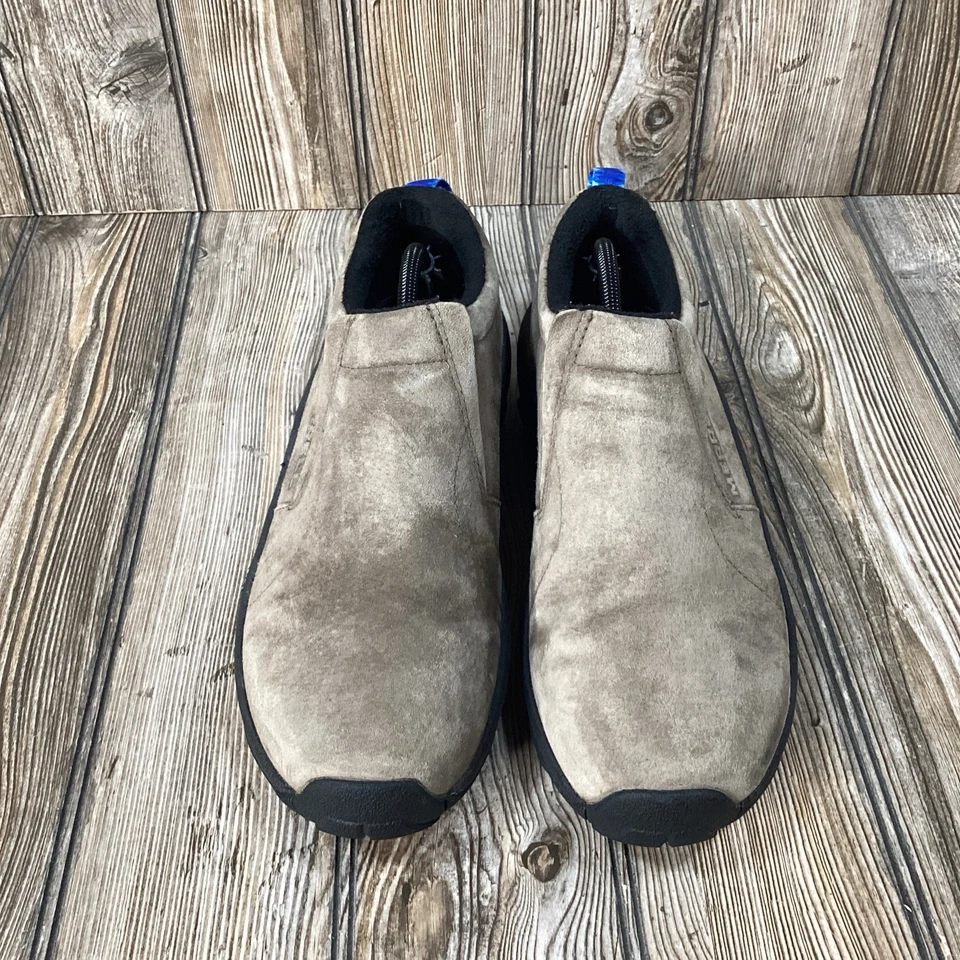 Zapatos Merrell Jungle Moc Ice Vibram para hombre talla 10,5 Gunsmoke Arctic Grip J37829 Foto 2 de 4