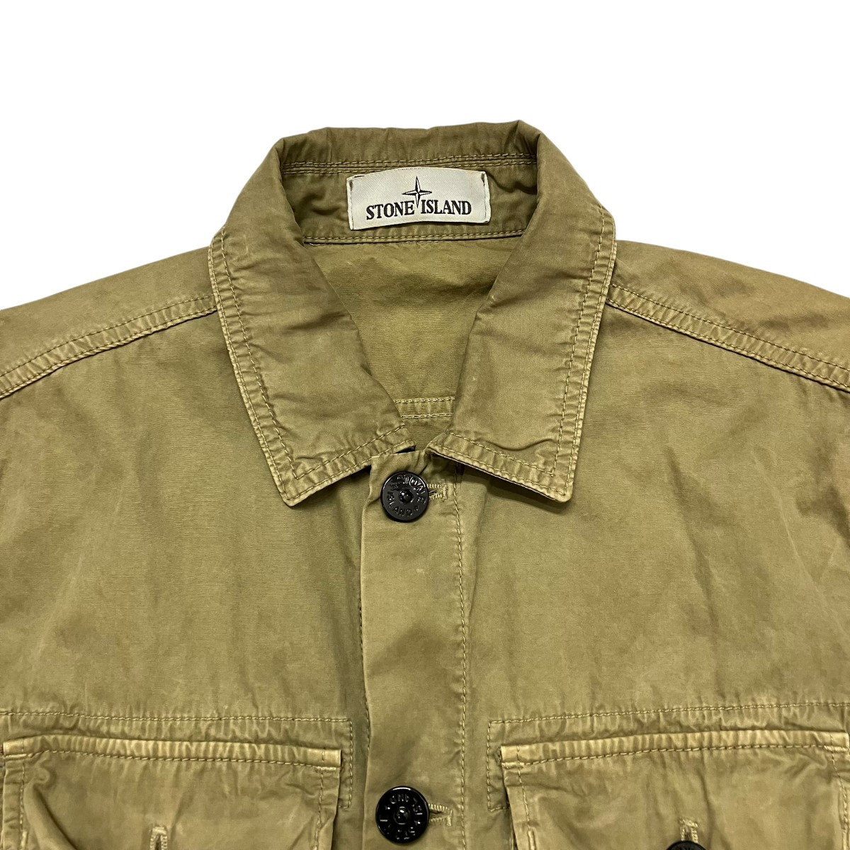 men's STONE ISLAND Used STONE ISLAND Military Jacket men's STONE ISLAND Used STONE ISLAND Military Jacket