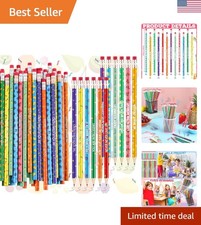240 Fun and Motivational Scented Pencils for Kids - Classroom  Office Supplies