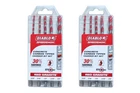 2pck Diablo (DMARG1220-S5) 5pc Red Carbide Tipped Concrete Hammer Drill Set-NEW