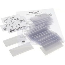 Tri-Dex TR-2400 Slide-In Label Holder 2"" x 4"" for Stacking Bins Price per