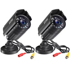 2Pcs 1080P CCTV Hardwired Outdoor Home Security Cameras 4 in 1 HD TVI/CVI/AHD/CV