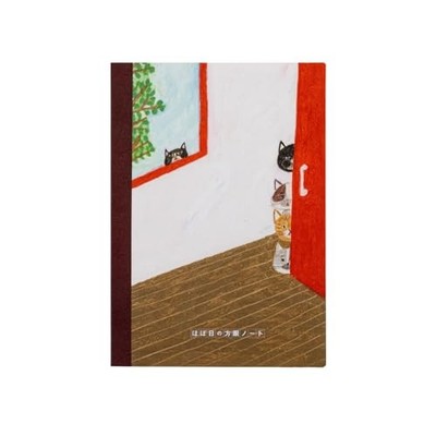 Hobonichi Grid Notebook A5 Keiko Shibata Who's Here? Official Japan
