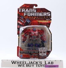 Cybertronian Optimus Prime Transformers Generations 2009 Hasbro NEW MOSC SEALED