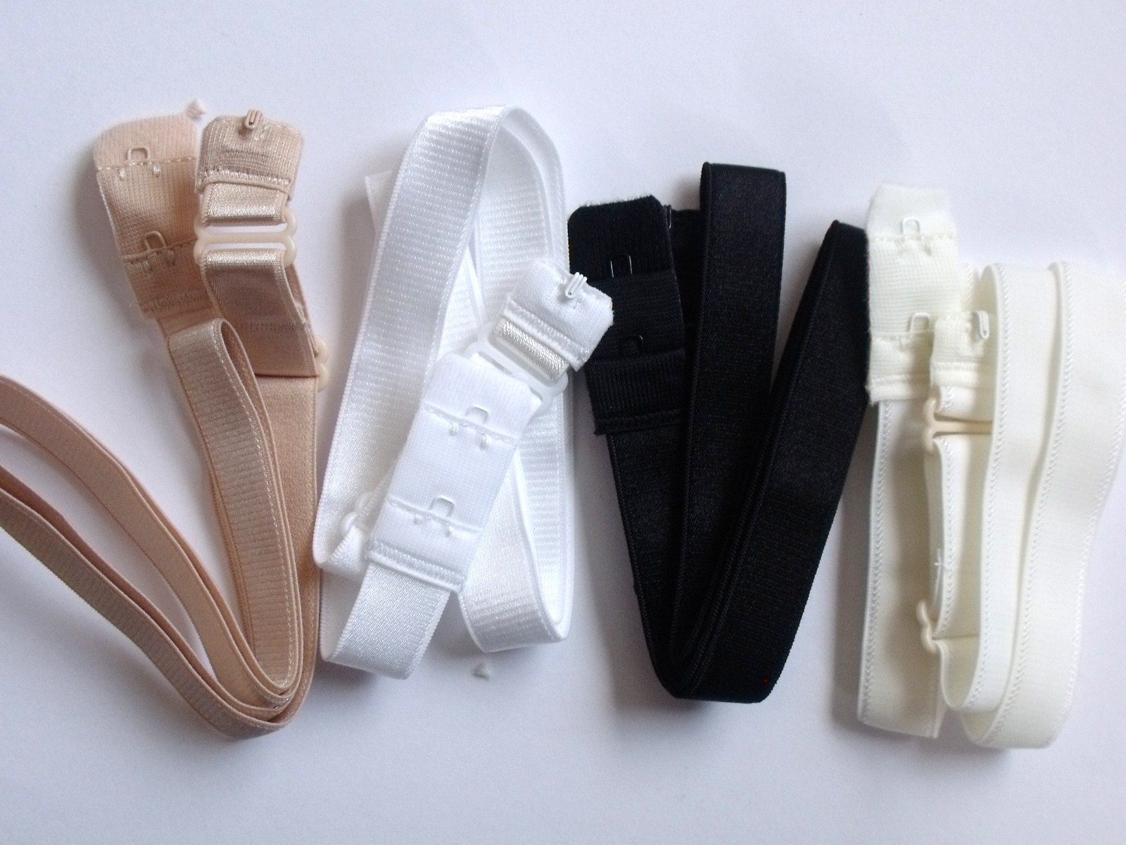 LOW BACK BRA STRAP CONVERTER FULLY ADJUSTABLE 1 HOOK 4 COLOR ( BA05) eBay