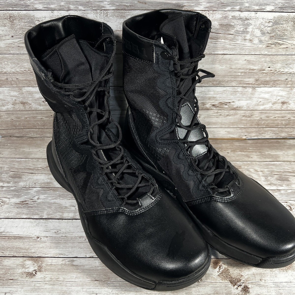 Size 12.5 - Nike SFB B1 Tactical Boots Triple Black DX2117 