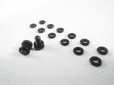 12X M 1911   Grip Screw O-Ring   S&W CZ Taurus Kimber Ruger