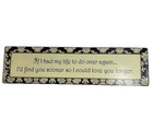 Metal Wall Art Sign Home Decor Love Quote Husband Wife Plaque 19" Long