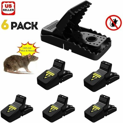 6 Piezas P-lastic S-mart Trampa De Ratón Reutilizable 6 Piezas P-lastic S-mart Trampa De Ratón Reutilizable