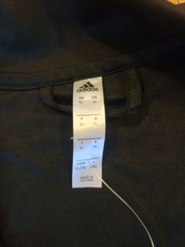 Adidas Black Tiro 19 Classic Training Track Jacket Mens Size XL - Picture 4 of 5