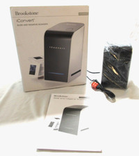 Brookstone iConvert Slide and Negative Scanner USB Photo Converter Unit Only 