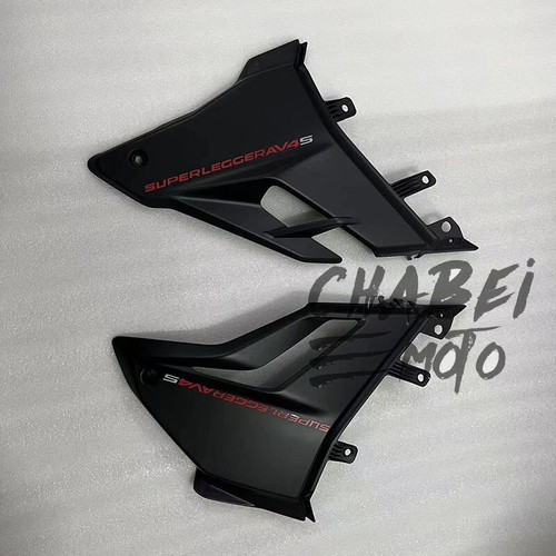 Matte Black Lower Bottom Oil Belly Pan Fairing For DUCATI Streetfighter V4 V4S C - Picture 4 of 5