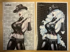 Lady Death Nightmare Symphony #1 Binge Bar 500 Day & Night Set by David Harrigan