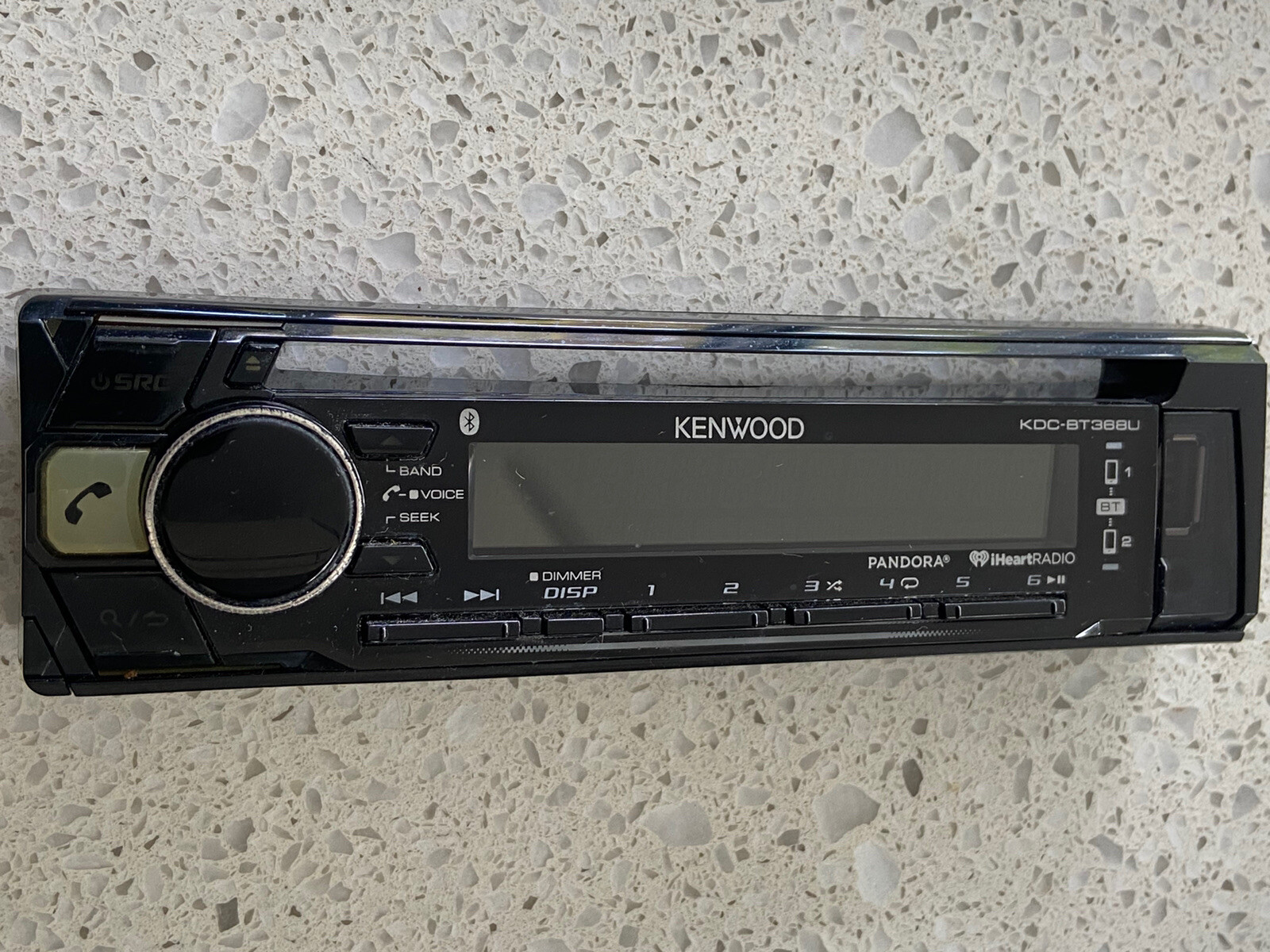 KENWOOD KDC-BT368U CAR STEREO ONLY KENWOOD KDC-BT368U FACEPLATE ONLY OEM🟠