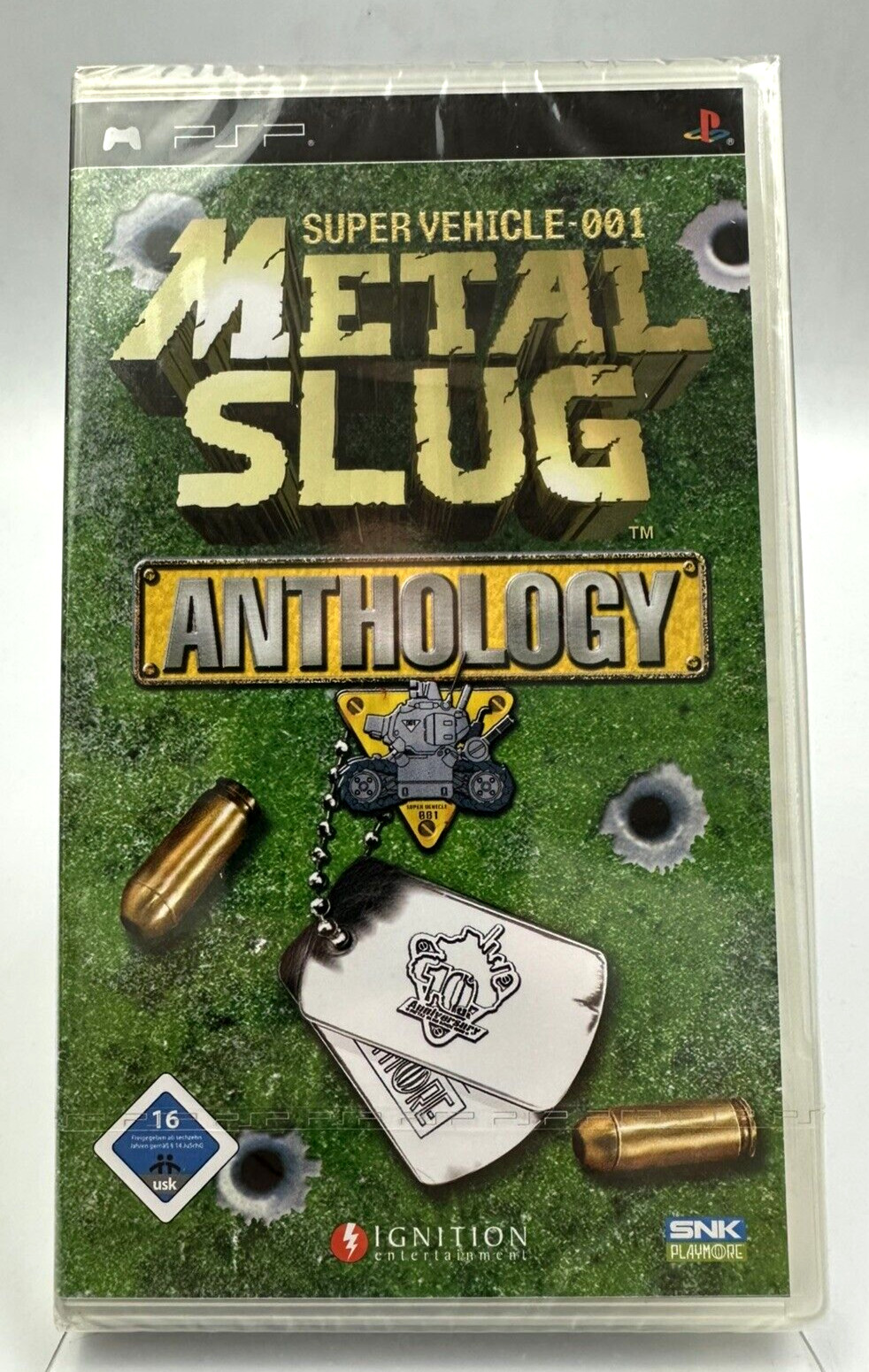PSP Metal Slug Anthology ( German Boxart ), (2007) Brand New Sony Factory Sealed