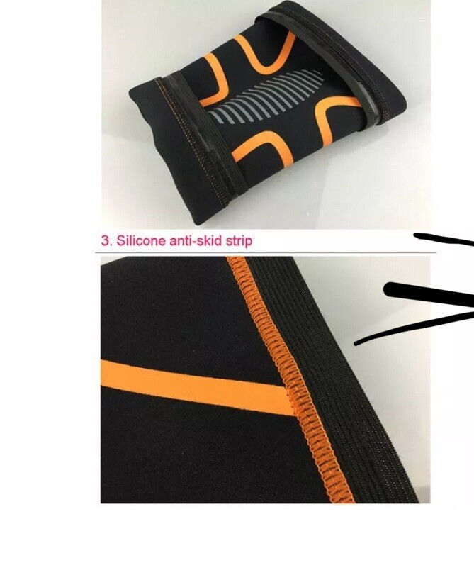 Copper Flex Knee Brace Athletic Cross Sports Compression Knee Sleeve