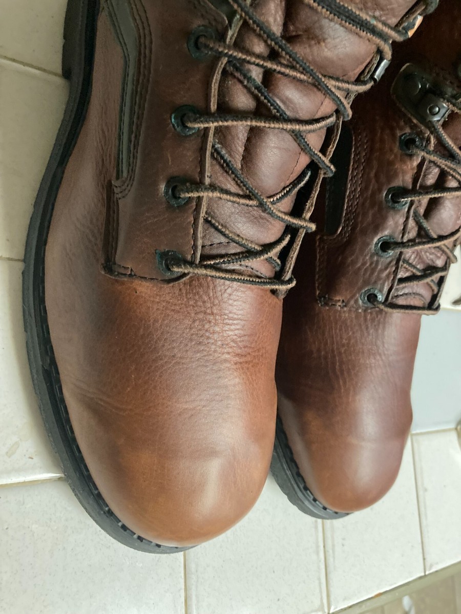 MENS RED WING 938 BROWN LEATHER 6