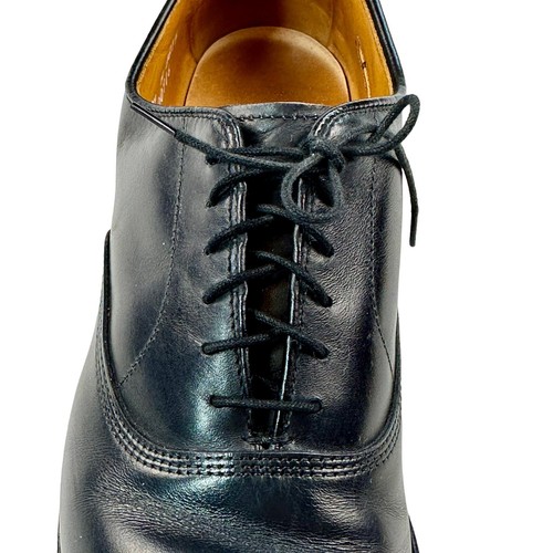 Allen Edmonds Park Avenue Cap-toe Oxford Dress Shoe Black Calf Men 9.5 A - Picture 9 of 21