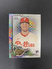 2022 ALLEN AND GINTER CHROME MATT VIERLING ROOKIE RC X-FRACTOR CASE HIT SP #168