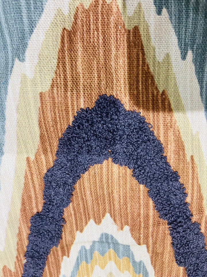 Pindler & Pindler Embroidered Fabric showroom sample 27x27 - Image 3 of 4