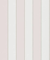 Vliestapete Novamur 82305 Weiß Rosa Gold Gestreift Struktur Ivy (2,67€/1Qm)