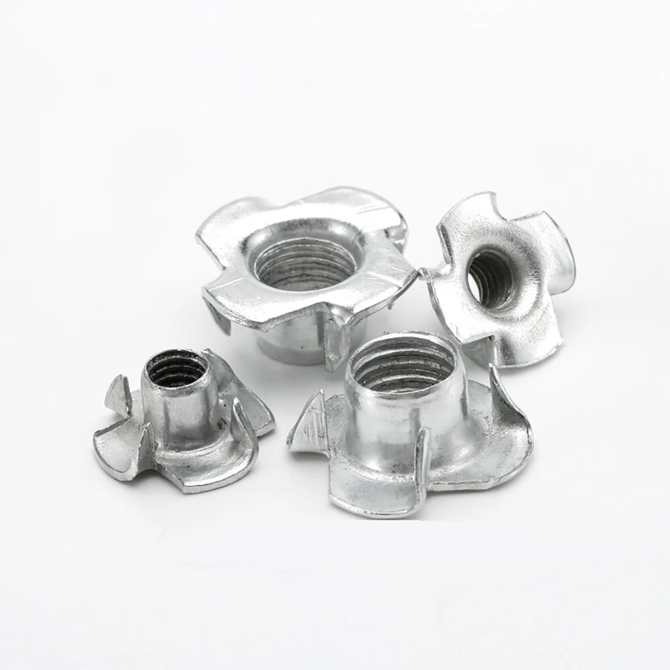 M3 - M10 Einschlagmuttern Gewinde Einschlagmutter Stahl T Muttern für Holzmöbel
