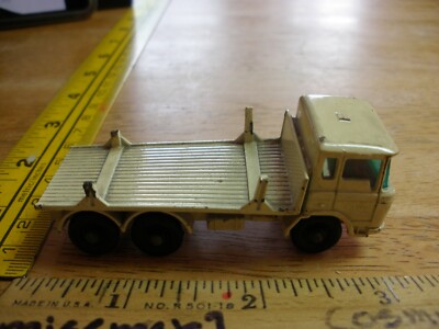 Girder truck bent No. 58 truck vintage metal car Lesney England