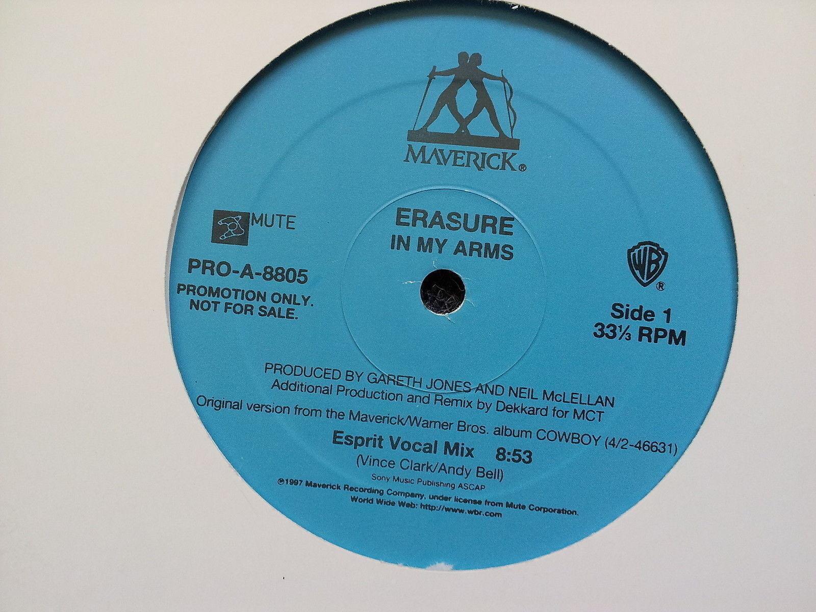 Erasure - In my arms US 12'' Disco Vinyl REMIXES PROMO